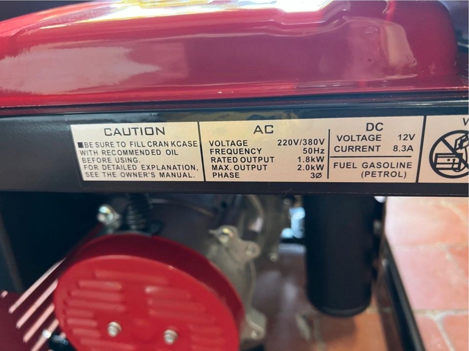 Notstrom Generator Stromerzeuger KW8500 mieten in Bottrop – 2
