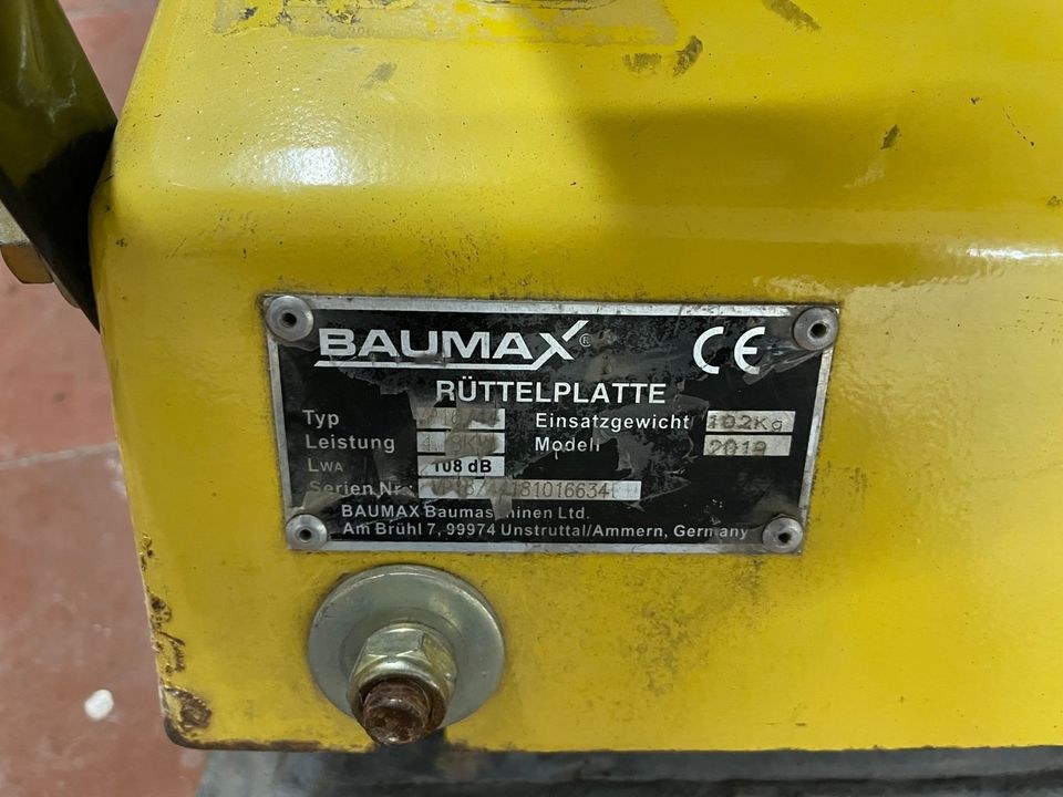 Rüttelplatte 100 kg mieten in Bottrop – für Pflaster & Terrasse – 3