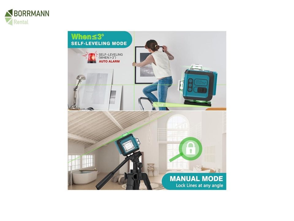 Rotationslaser Kreuzlinienlaser mieten in Velten – 3