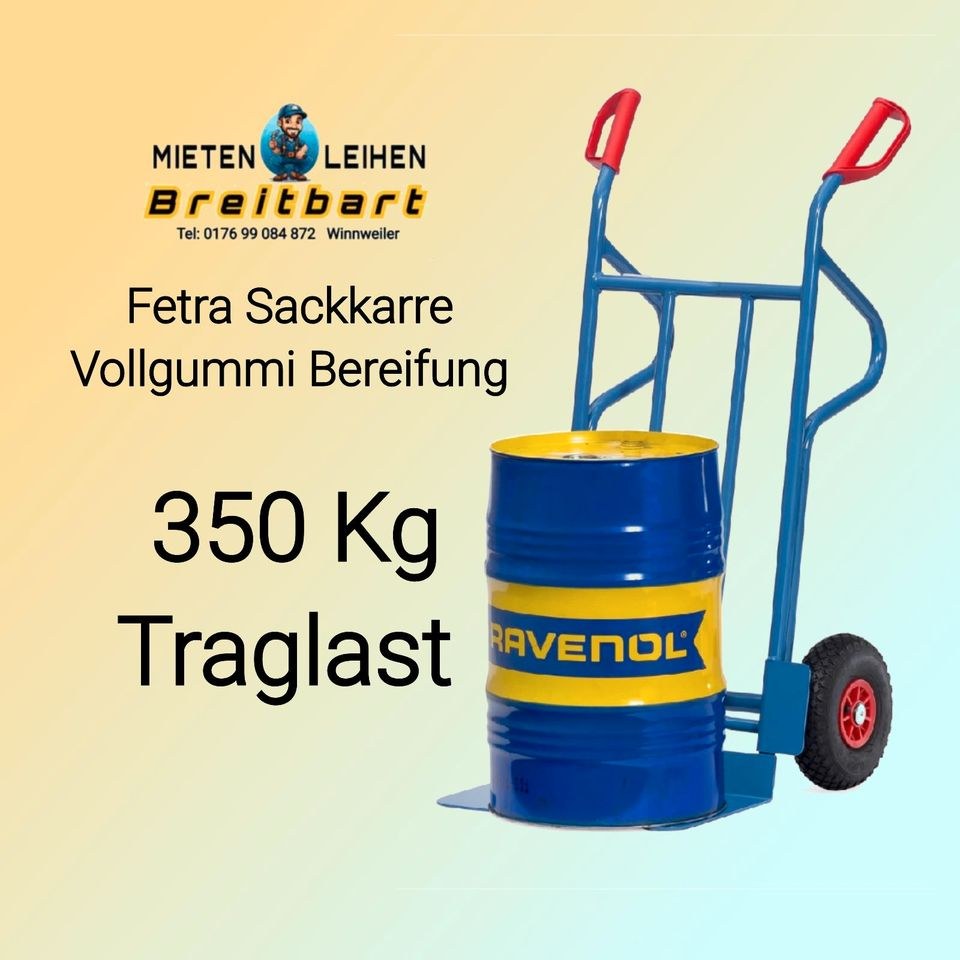 Sackkarre Treppensteiger Plattenheber mieten in Winnweiler – 2