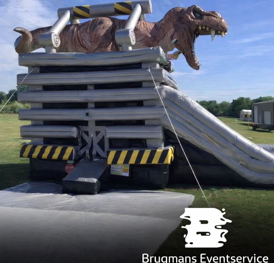 Riesen Hüpfburg Multiplay Dinosaurier mieten in Kerpen
