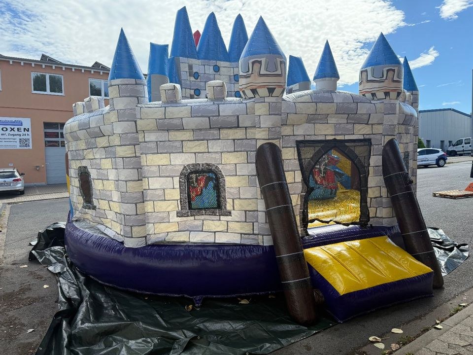 Hüpfburg Multiplay Ritterfestung Rutsche XXXL mieten in Kerpen – 3