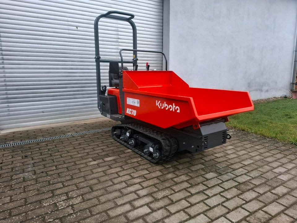 Kubota Dumper KC70 Radlader Bagger mieten bei B&S Verleih – 3