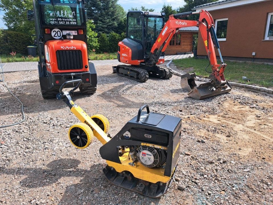 Bomag Rüttelplatte Verdichter 25 40D 155 kg mieten bei B&S Verleih