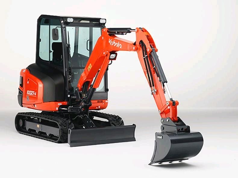 Bagger Minibagger Kettenbagger Kubota 2,6t mieten bei B&S Verleih – 2