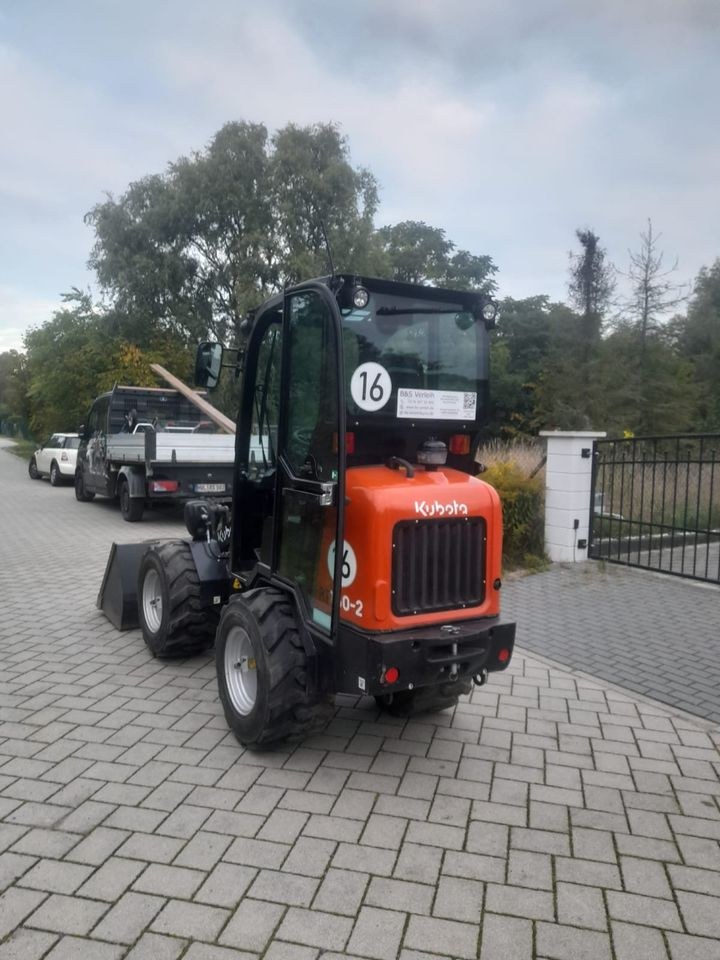 Kubota Radlader RT160 2 Bagger mieten bei B&S Verleih – 3