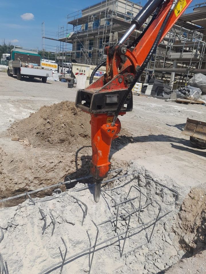 Hydraulikhammer JCB HM012T Abbruchhammer MS01 mieten bei B&S Verleih