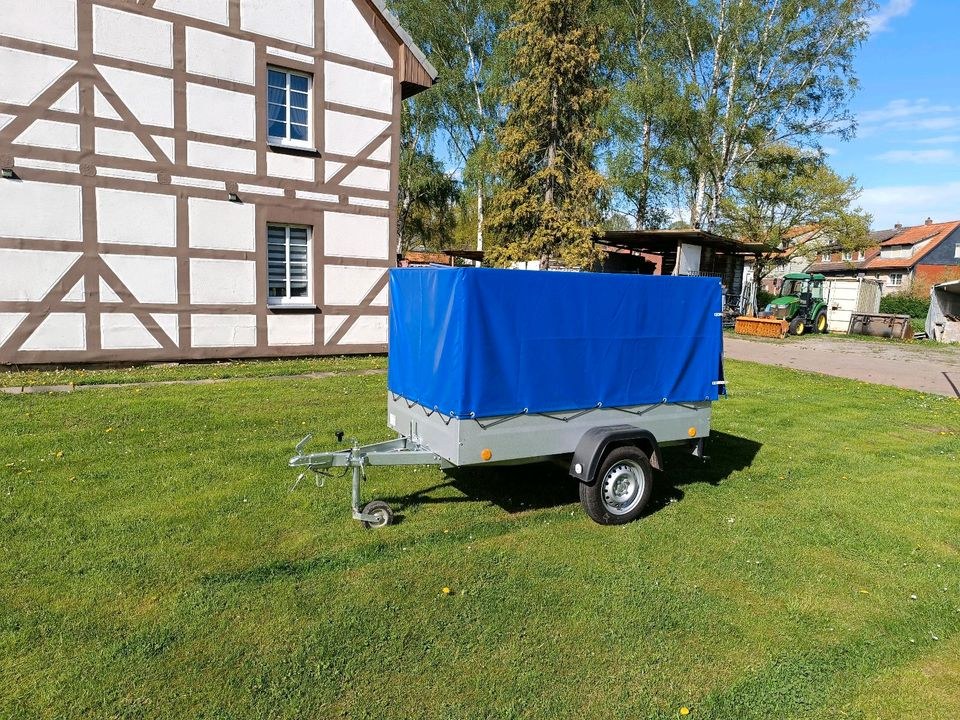 750kg Anhänger kippbar mieten in Bad Gandersheim – für Erde & Schutt – 2