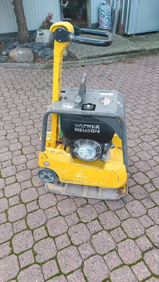 Rüttelplattplate wacker neuson mieten bei Thomas Neumann BTV Neumann – 3