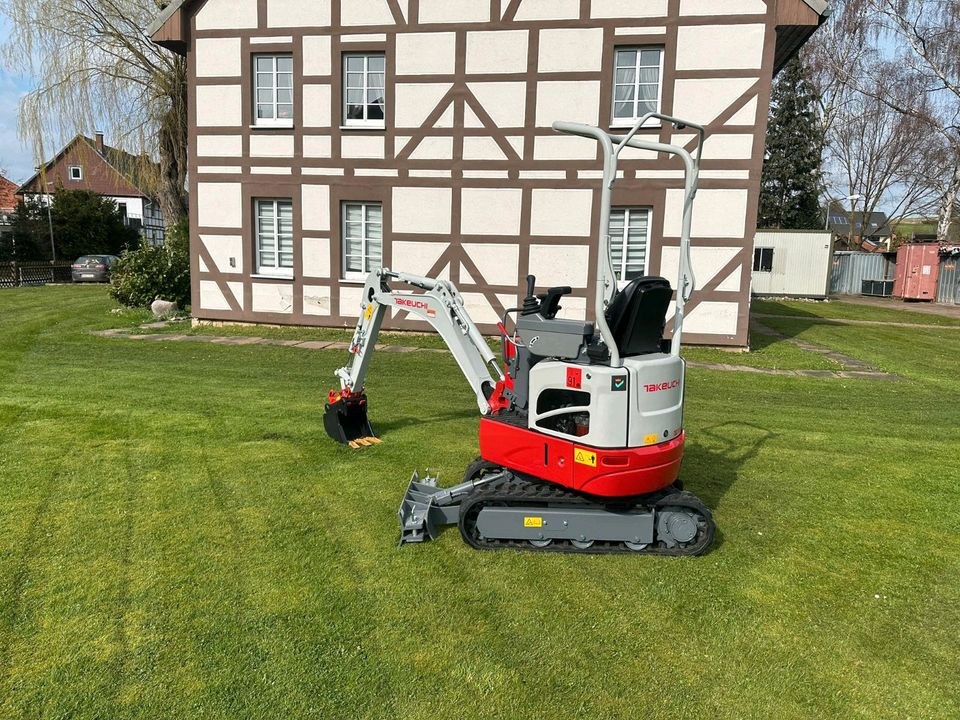 Minibagger mieten bei Thomas Neumann BTV Neumann