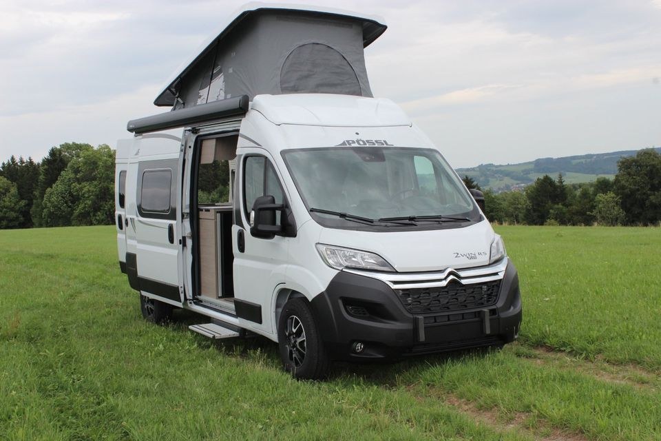 ein Pössl 2win Wohnmobil Ausstattung,Schlafdach mieten in Bad Wurzach