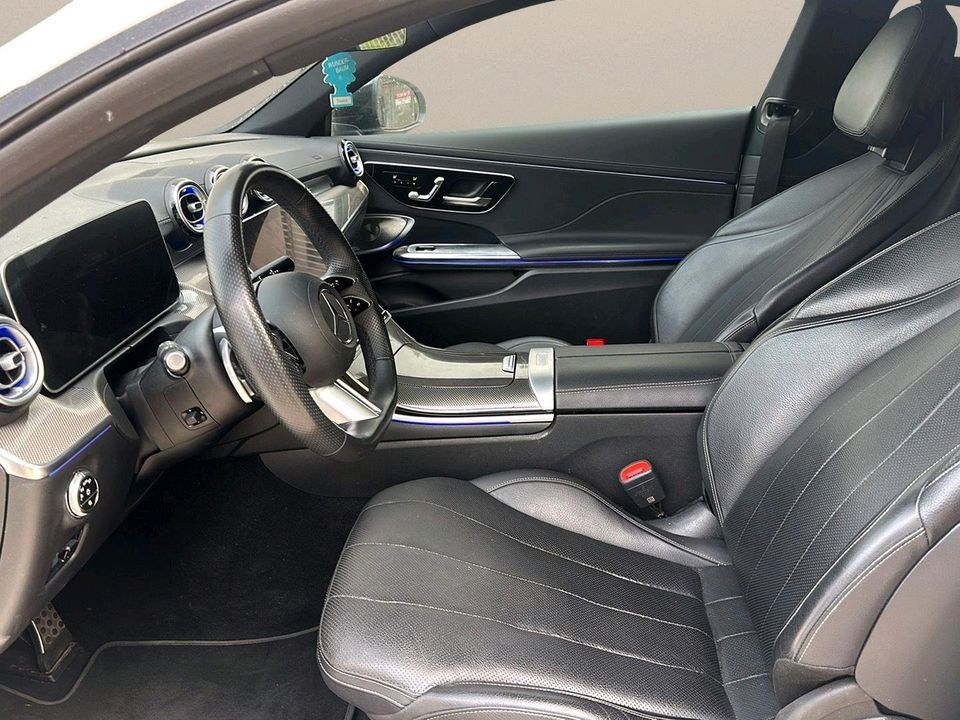 Mercedes benz CLE coupe Weiss Langzeitm mieten bei RB GmbH – 4