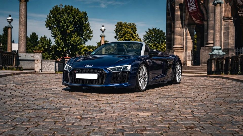 Audi R8 Spyder ohne OPF mieten in Zehlendorf – Fahrspaß auf Zeit