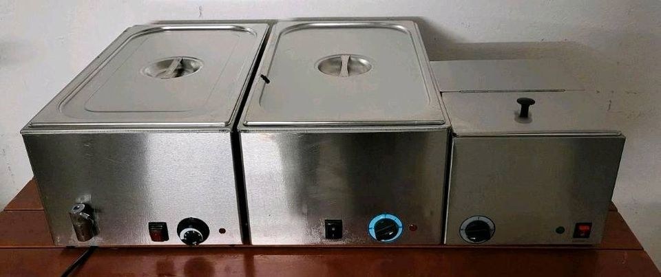 Bain Marie Wasserbad Speisewärmer Chafing Dish mieten in Hiddenhausen – 4