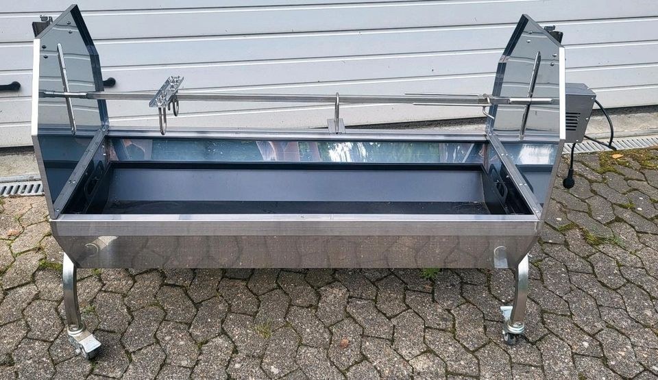 Spanferkelgrill Hähnchenkarussell Hähnchengrill mieten in Hiddenhausen – 4