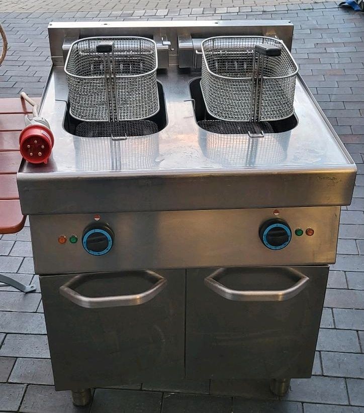 Starkstrom Fritteusen Doppelfritteuse mieten in Hiddenhausen – 4