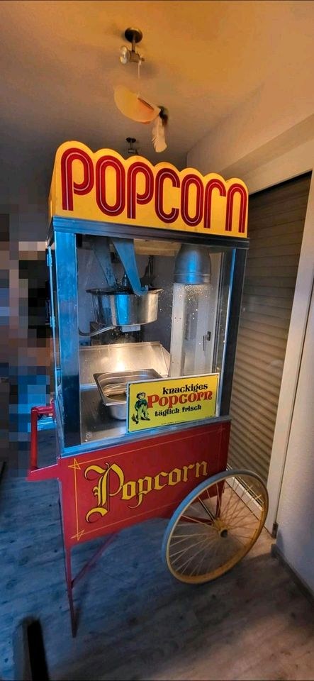 XXL Popcornmaschine Popcornwagen Popcornstand mieten in Hiddenhausen