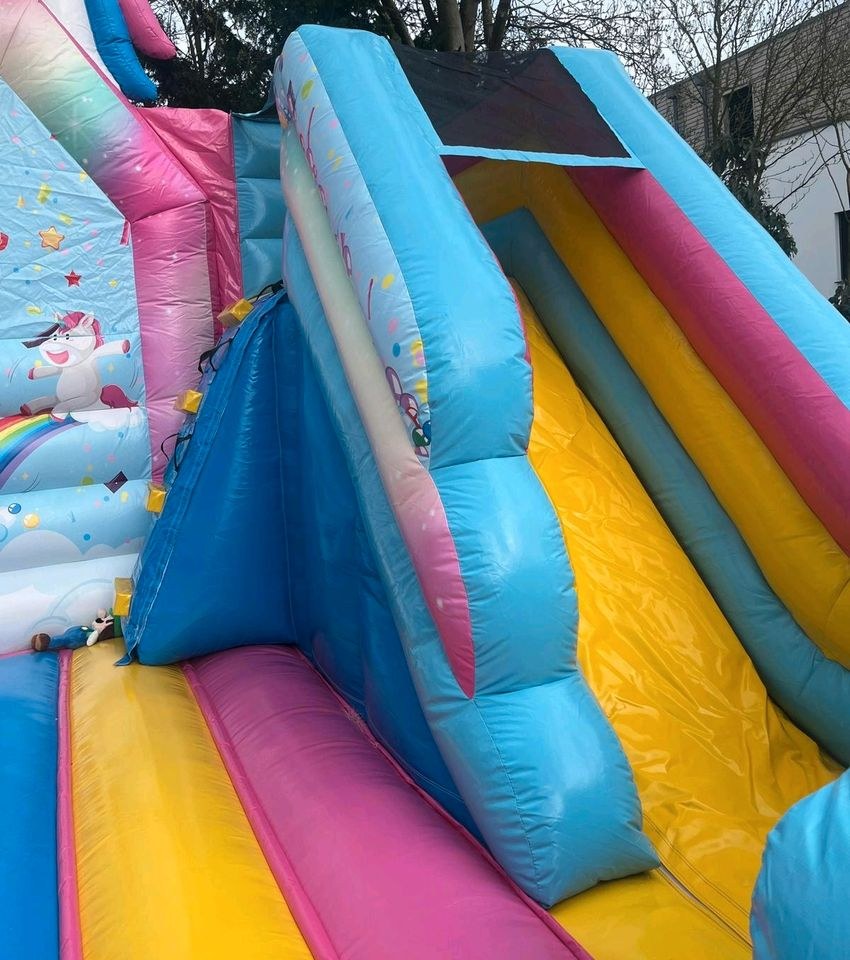 Hüpfburg Einhornland Einhorn mieten in Hiddenhausen – 3