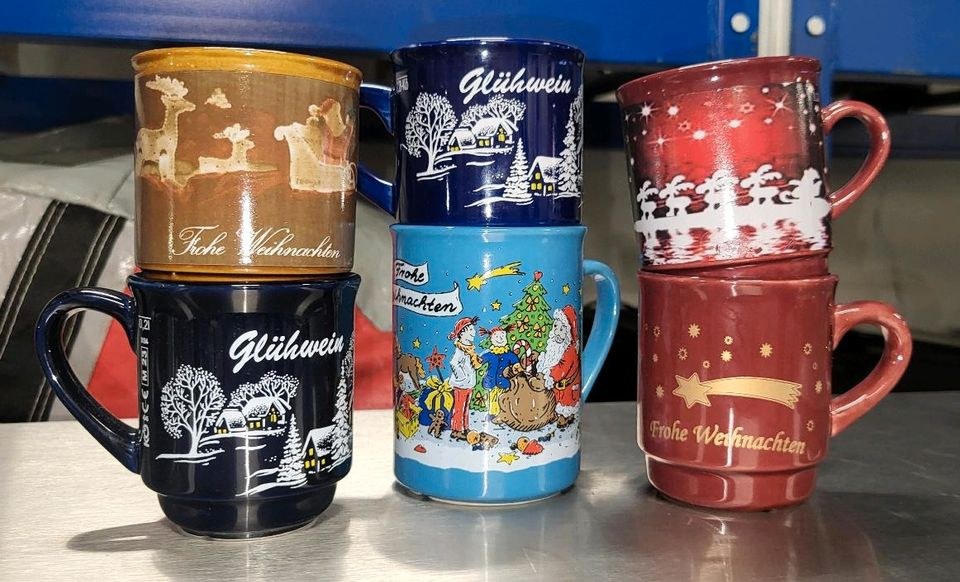 Glühweintassen Glühwein Tassen Becher mieten in Hiddenhausen – 4