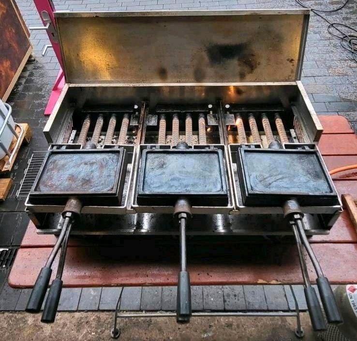 XXL Gas Waffeleisen belgische Waffeln mieten in Hiddenhausen – 3