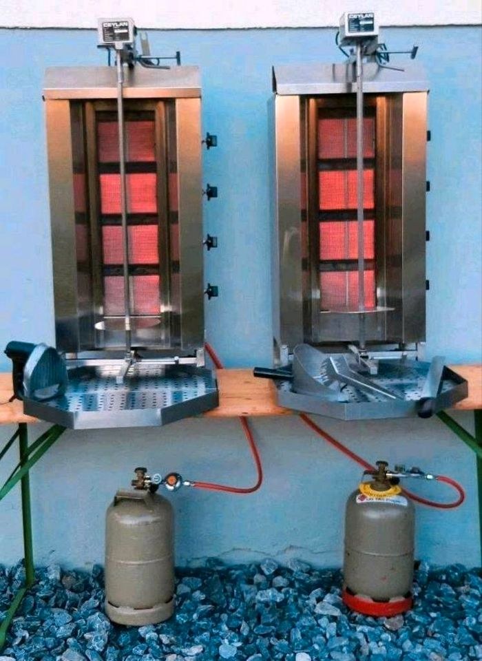 14kW Gas 7kW Starkstrom Gyrosgrill Dönergrill mieten in Hiddenhausen – 2