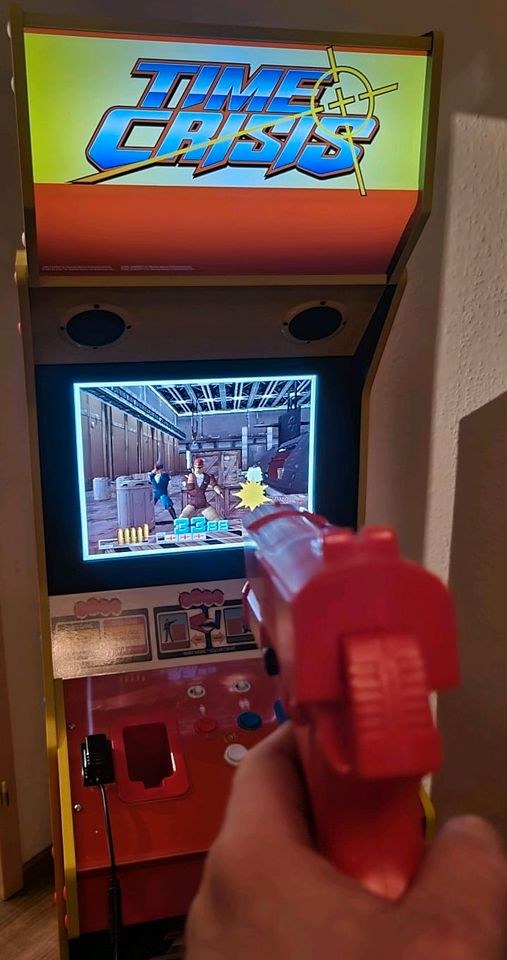Time Crisis Arcade Steel Gunner Point Blank mieten in Hiddenhausen
