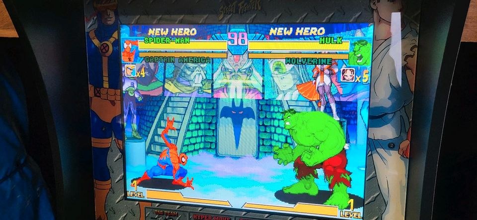 Arcade X Men vs Street Fighter Marvel Capcom mieten in Hiddenhausen – 4