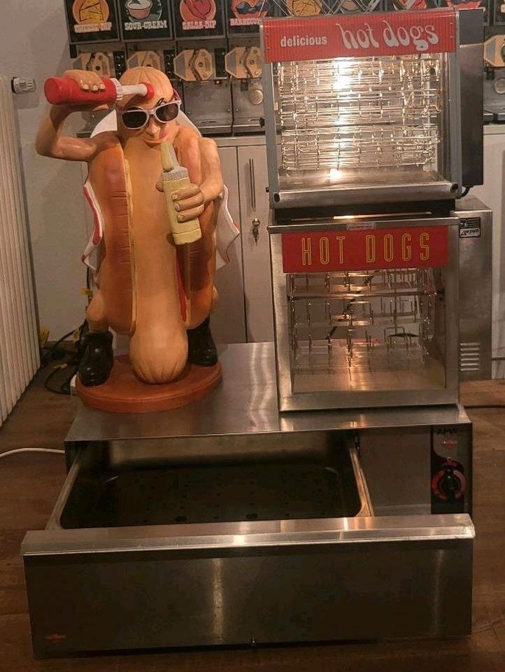 XXL Hotdog Stand Steamer Dog Buns mieten in Hiddenhausen – 4