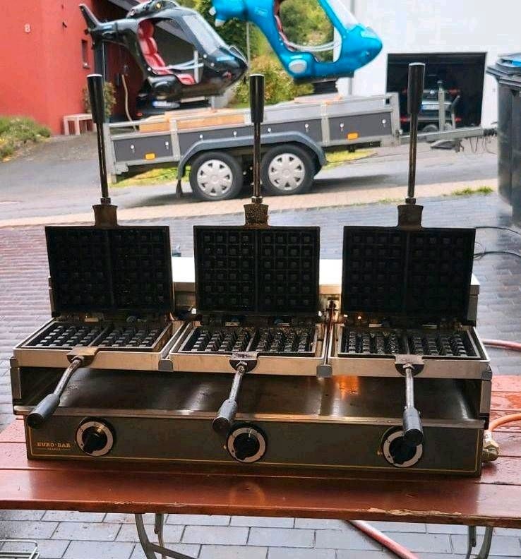 XXL Gas Waffeleisen belgische Waffeln mieten in Hiddenhausen