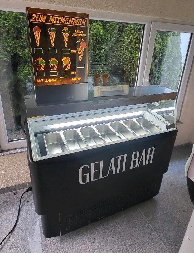 Gelati Bar Eistheke Eisvitrine mieten in Hiddenhausen – mobile Bar – 2
