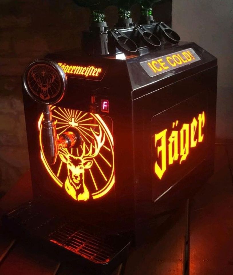 Jägermeister 3er TAP Machine mieten in Hiddenhausen