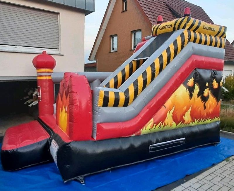 Feuerwehr Hüpfburg Rutsche Feuerwehrauto mieten in Hiddenhausen – 2