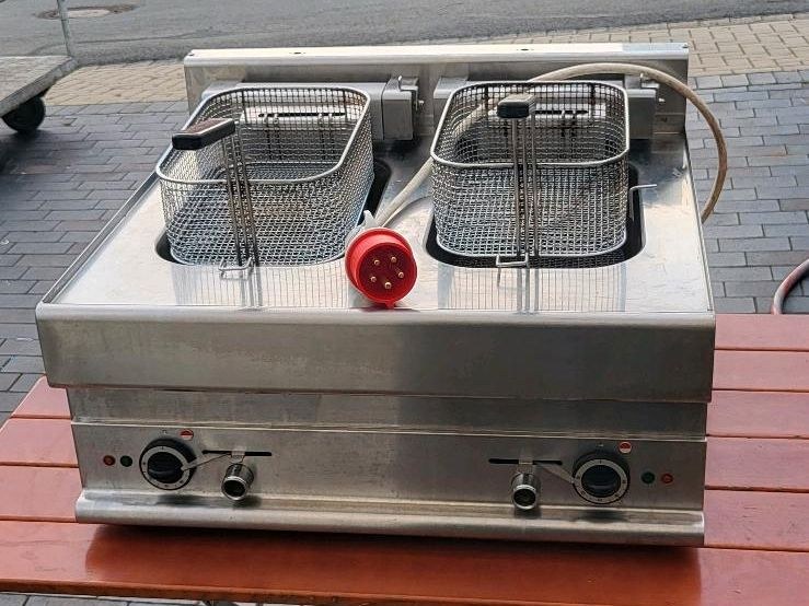 Starkstrom Fritteusen Doppelfritteuse mieten in Hiddenhausen