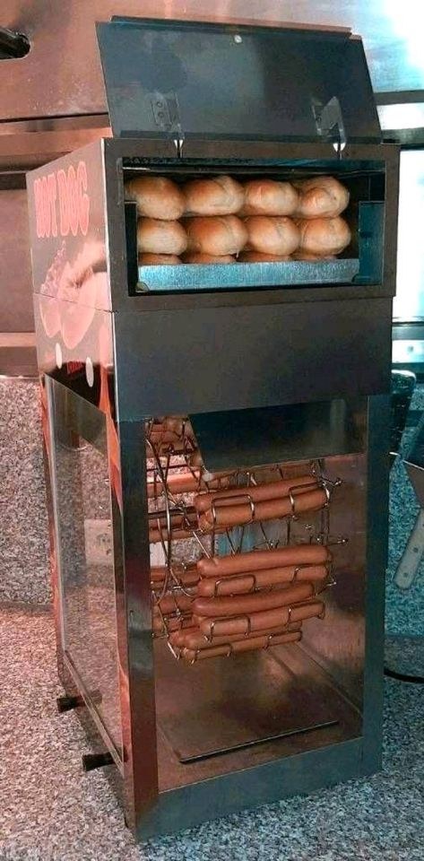 Hotdog Karussell Hot Dog Steamer mieten in Hiddenhausen – 2