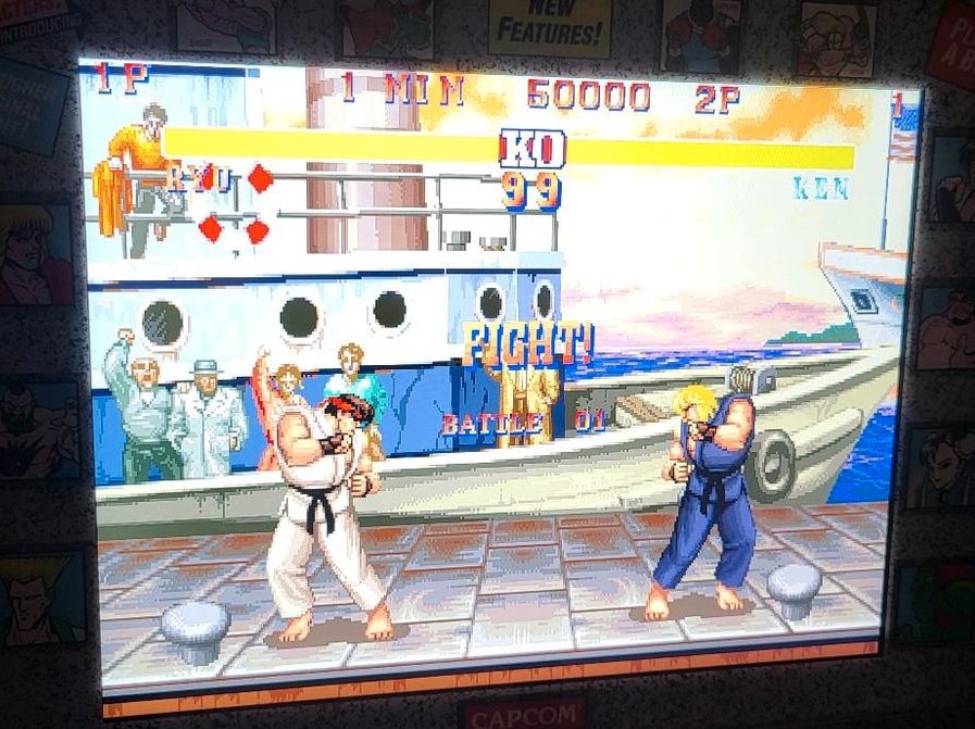 Arcade1up Automat Kultspiel Street Fighter 2 mieten in Hiddenhausen – 3