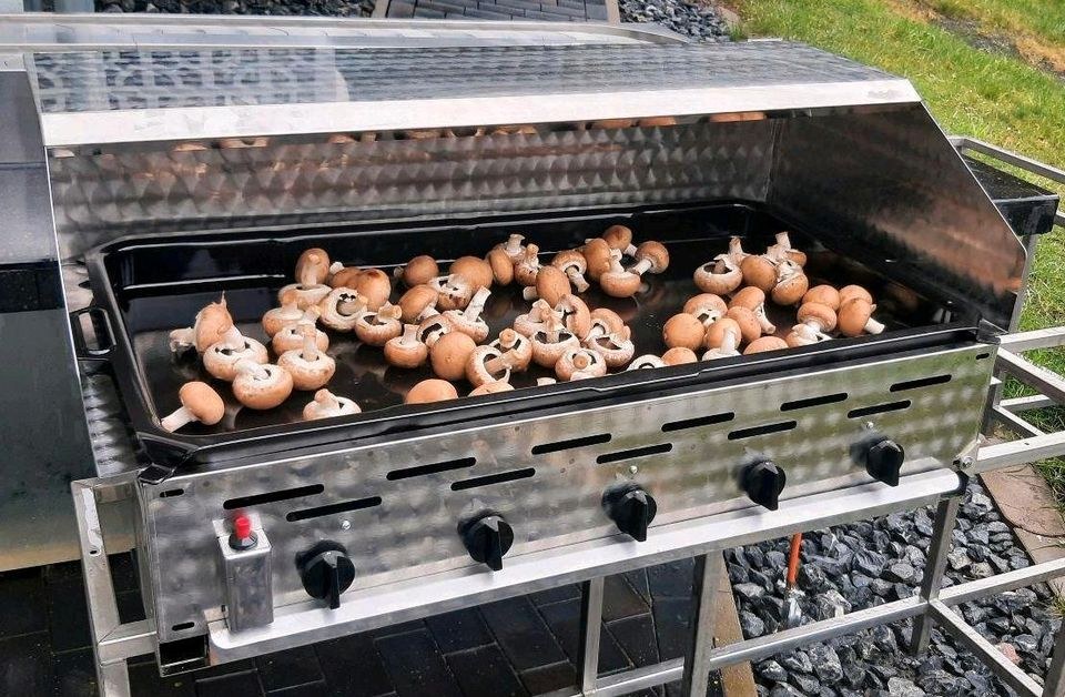 XXL Gasbräter Pilzpfanne Riesenbratpfanne mieten in Hiddenhausen