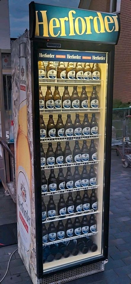 Herforder Pils Steini Getränkekühlschrank mieten in Hiddenhausen