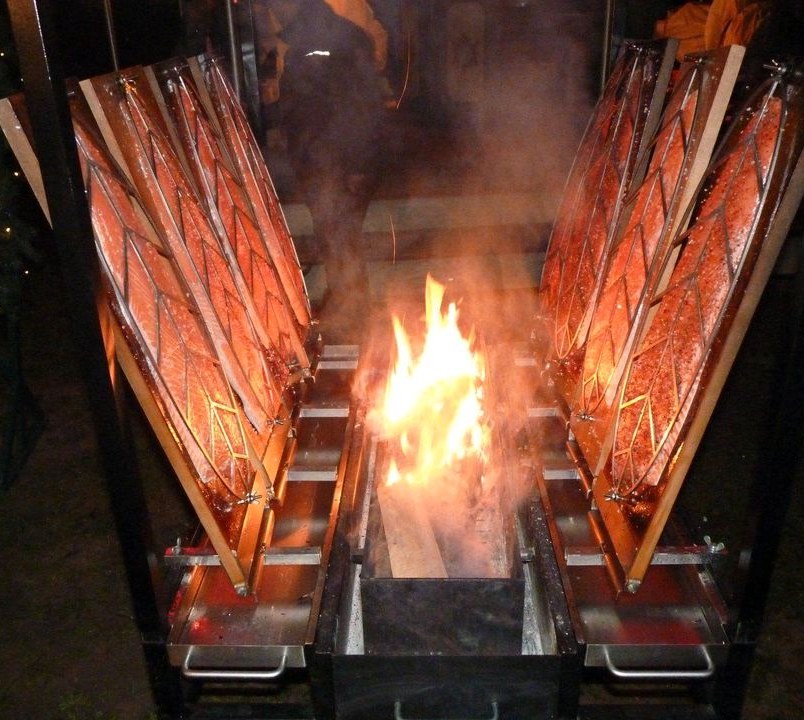 Flammlachsgrill Flammlachs Grill mieten in Hiddenhausen