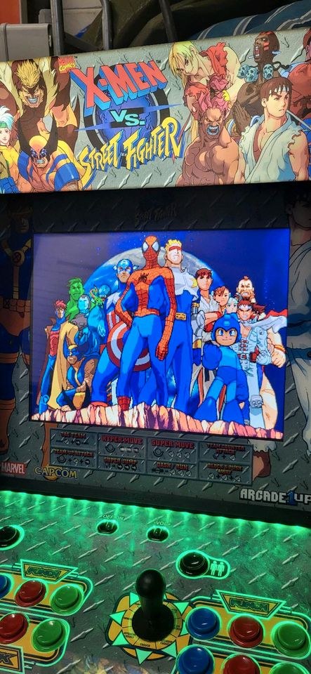 Arcade X Men vs Street Fighter Marvel Capcom mieten in Hiddenhausen