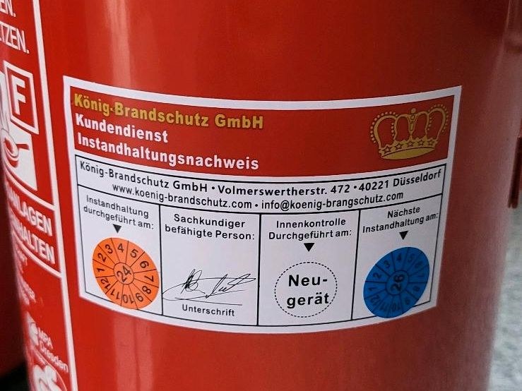 6L Feuerlöscher Fettbrand mieten in Hiddenhausen – das Besondere – 3