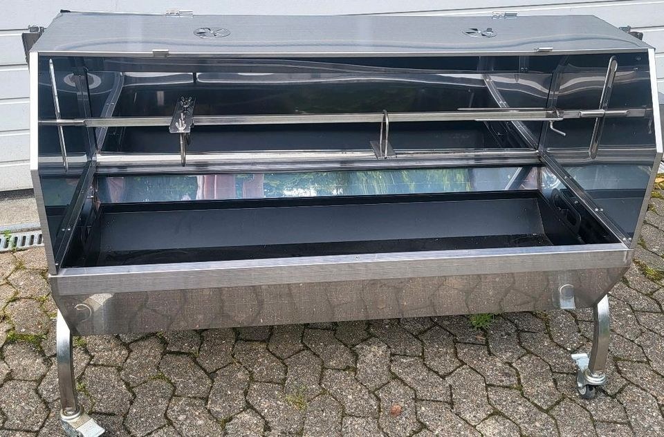 Spanferkelgrill Hähnchenkarussell Hähnchengrill mieten in Hiddenhausen – 2