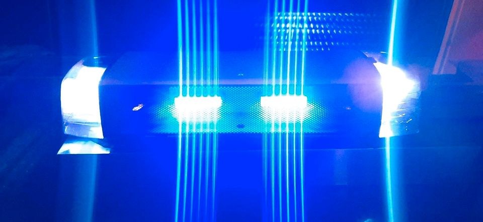 RTK 6 Blaulichtbalken Partylicht mieten in Hiddenhausen