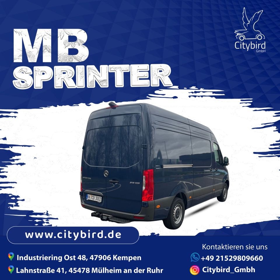 Mercedes Sprinter Kastenwagen mieten in Kempen – für Umzug & Transport – 3