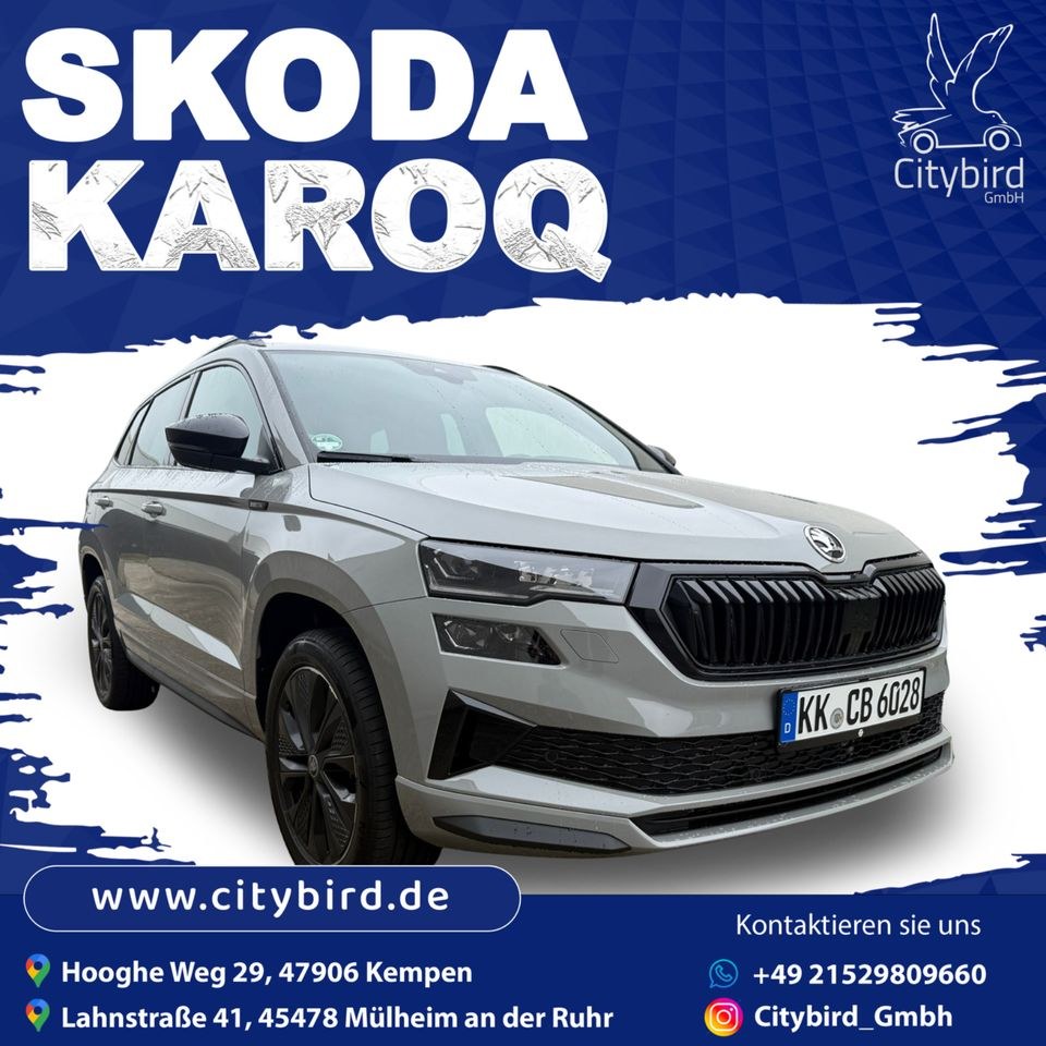 Auto Skoda Karoq Sportline 1,5 TSI DSG mieten bei Haupts – fair mieten