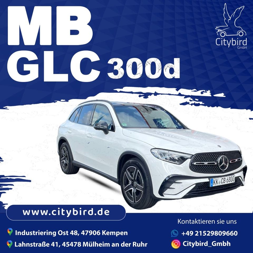 Auto Abo Mercedes Benz GLC 300d 4 Matic 1 Monat mieten bei Haupts