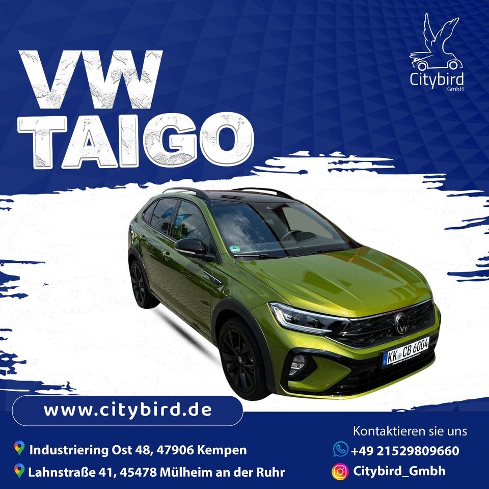 Auto Abo Volkswagen Taigo R Line 1 Monat mieten bei Haupts