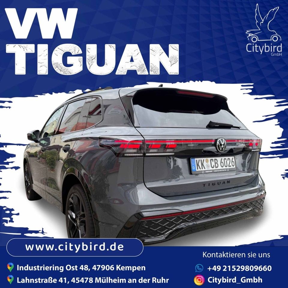 Auto VW Tiguan R Line 2,0 TDI 4 Motion mieten bei Haupts – fair mieten – 4