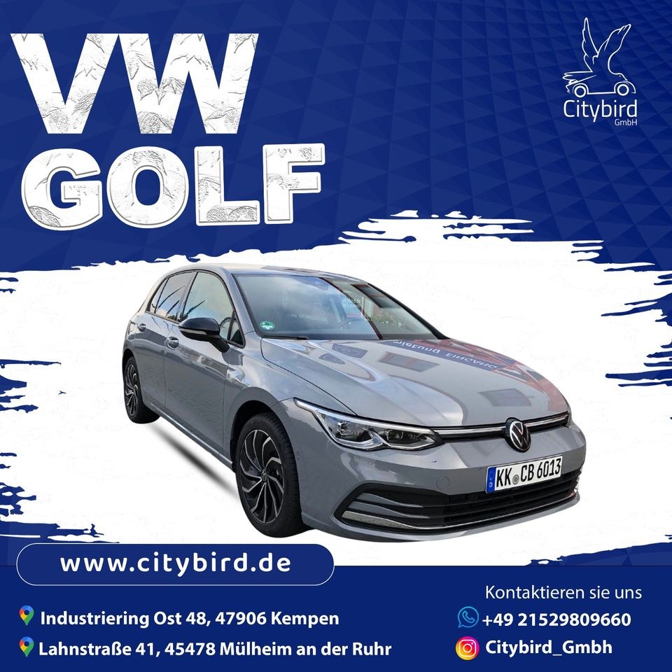 Auto Golf Active 1,5 l eTSI OPF mieten bei Haupts – fair mieten