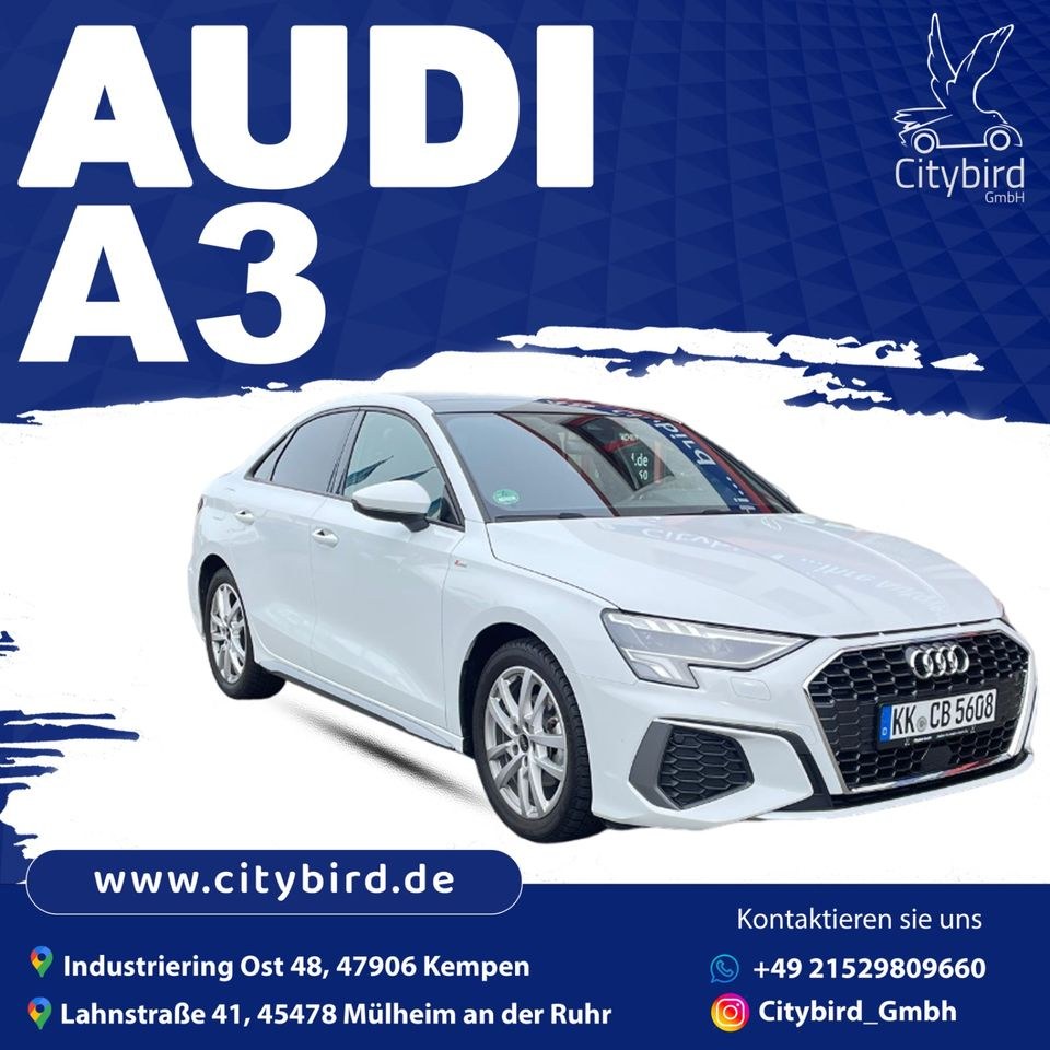 Auto Audi A3 Limousine 35 TDI S Tronic mieten bei Haupts