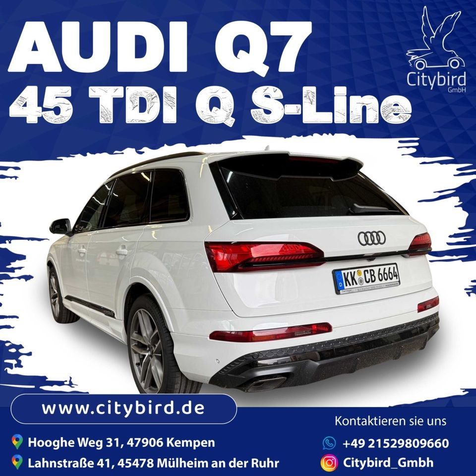 Auto Audi Q7 45 TDI Q S Line mieten in Kempen – für Gelände & Anhänger – 4
